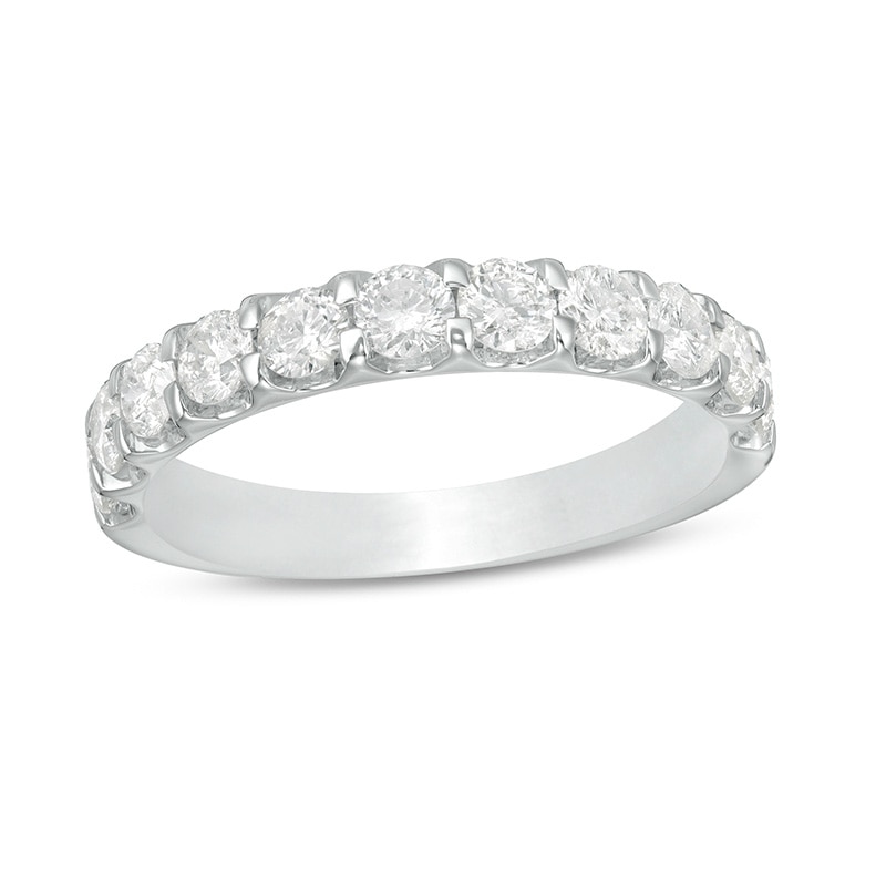 Previously Owned - 1-1/4 CT. T.W. Diamond Band in 10K White Gold