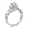 Thumbnail Image 2 of Previously Owned - 1 CT. T.W. Diamond Swirl Engagement Ring in 14K White Gold