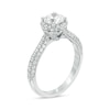 Thumbnail Image 1 of Previously Owned - Vera Wang Love Collection 1-5/8 CT. T.W. Diamond Frame Engagement Ring in 14K White Gold