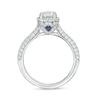 Thumbnail Image 2 of Previously Owned - Vera Wang Love Collection 1-5/8 CT. T.W. Diamond Frame Engagement Ring in 14K White Gold