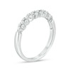 Thumbnail Image 1 of Previously Owned - 1/3 CT. T.W. Diamond Alternating Stackable Band in 10K White Gold
