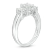 Thumbnail Image 1 of Previously Owned - 1-1/2 CT. T.W. Princess-Cut Diamond Three Stone Engagement Ring in 14K White Gold