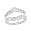 Thumbnail Image 0 of Previously Owned - 1 CT. T.W. Diamond Chevron Solitaire Enhancer in 14K White Gold