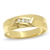 Thumbnail Image 0 of Previously Owned - Men's 1/10 CT. T.W. Diamond Wedding Band in 14K Gold
