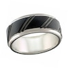Thumbnail Image 0 of Previously Owned - Triton Men's 9.0mm Comfort Fit Two-Tone Tungsten Diagonal Wedding Band