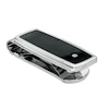 Thumbnail Image 0 of Previously Owned - Men's Diamond Accent Black Enameled Money Clip in Stainless Steel