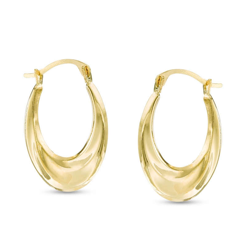 Previously Owned - Hoop Earrings in 14K Gold