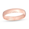 Thumbnail Image 1 of Previously Owned - Men's 4.0mm Wedding Band in 14K Rose Gold