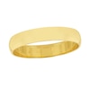 Thumbnail Image 0 of Previously Owned - 4.0mm Half-Round Engravable Wedding Band in 10K White, Yellow or Rose Gold (1 Line)