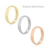 Thumbnail Image 1 of Previously Owned - 4.0mm Half-Round Engravable Wedding Band in 10K White, Yellow or Rose Gold (1 Line)