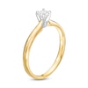 Thumbnail Image 3 of Previously Owned - 1/4 CT. Diamond Solitaire Engagement Ring in 14K Gold (I/I2)