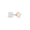 Thumbnail Image 1 of Previously Owned - 1/2 CT. T.W. Diamond Stud Earrings in 14K Gold