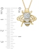 Thumbnail Image 2 of Previously Owned - 1/10 CT. T.W. Diamond Bumblebee Pendant in 10K Gold