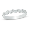 Thumbnail Image 0 of Previously Owned - 1/2 CT. T.W. Diamond Zig-Zag Anniversary Band in 14K White Gold