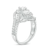 Thumbnail Image 1 of Previously Owned - Ever Us® 2 CT. T.W. Two-Stone Diamond Bypass Frame Ring in 14K White Gold