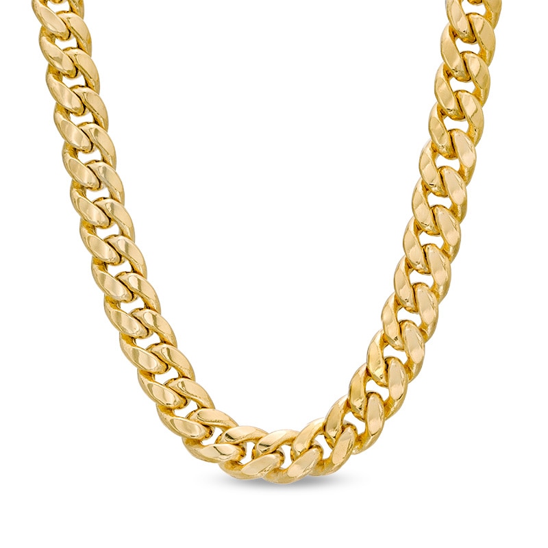 Previously Owned - Men's 3.5mm Cuban Curb Chain Necklace in 10K Gold - 22"