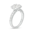 Thumbnail Image 3 of Previously Owned - 1-1/2 CT. T.W. Composite Diamond Engagement in 14K White Gold