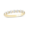 Thumbnail Image 1 of Previously Owned - 1/2 CT. T.W. Diamond Seven Stone Anniversary Band in 14K Gold