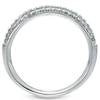 Thumbnail Image 2 of Previously Owned Vera Wang Love Collection 3/8 CT. T.W. Diamond Two Row Band in 14K White Gold