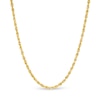 Thumbnail Image 0 of Previously Owned - 2.4mm Diamond-Cut Glitter Rope Chain Necklace in 10K Gold - 20"