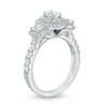 Thumbnail Image 2 of Previously Owned - Vera Wang Love Collection 1-1/4 CT. T.W. Oval Diamond Three Stone Engagement Ring in 14K White Gold