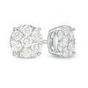 Thumbnail Image 0 of Previously Owned - 1 CT. T.W. Composite Diamond Stud Earrings in 10K White Gold