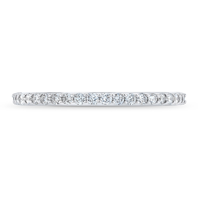 Previously Owned - Royal Asscher® 1/4 CT. T.W. Diamond Anniversary Band in 14K White Gold