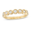 Thumbnail Image 1 of Previously Owned - 1/3 CT T.W. Diamond Twist Stackable Band in 10K Gold