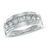 Thumbnail Image 1 of Previously Owned - Men's 1 CT. T.W. Diamond Comfort Fit Band in 10K White Gold