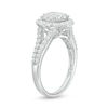 Thumbnail Image 2 of Previously Owned - 1-1/2 CT. T.W. Diamond Double Frame Engagement Ring in 14K White Gold