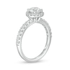 Thumbnail Image 3 of Previously Owned - 1-1/2 CT. T.W.  Lab-Created Diamond Frame Engagement Ring in 14K White Gold (F/VS2)