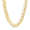 Thumbnail Image 0 of Previously Owned - Italian Gold 2.5mm Double Flat Link Necklace in Hollow 14K Gold