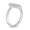 Thumbnail Image 2 of Previously Owned - 3/8 CT. T.W.  Lab-Created Diamond Triple Vertical Bar Ring in 14K White Gold (F/SI2)