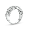 Thumbnail Image 1 of Previously Owned - 2 CT. T.W. Diamond Multi-Row Anniversary Ring in 14K White Gold