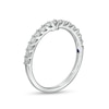 Thumbnail Image 3 of Previously Owned - TRUE Lab-Created Diamonds by Vera Wang Love 1/2 CT. T.W. Anniversary Band in 14K White Gold