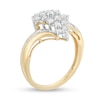 Thumbnail Image 2 of Previously Owned - 3/4 CT. T.W. Multi-Diamond Diamond Marquise Waterfall Bypass Ring in 10K Gold